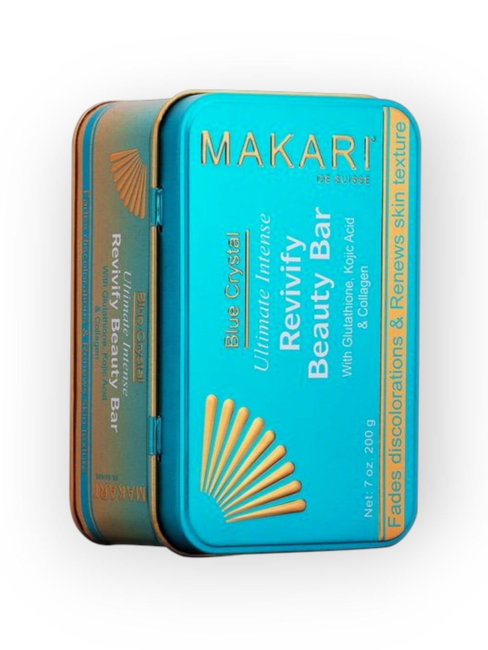MAKARI Blue Crystal Revivity Beauty Bar Soap - 7oz.